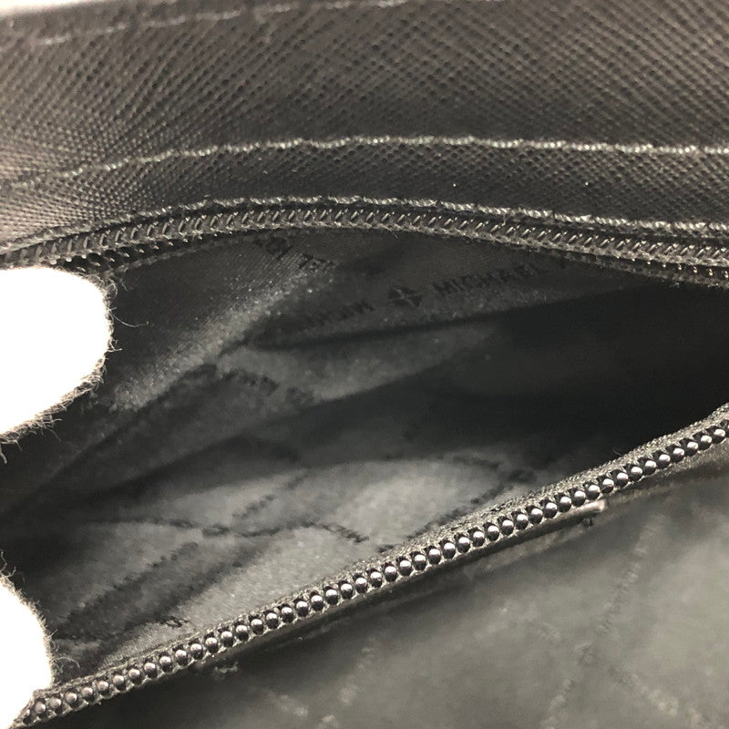 【中古品】【レディース】 Michael Kors マイケルコース SELMA 35H8GLMM6L セルマ ショルダーバッグ ポシェット バッグ 鞄 188-260317-rs-04-fur カラー：ブラック 万代Net店