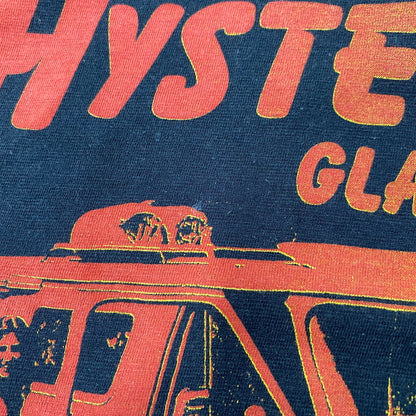【中古品】【メンズ】 HYSTERIC GLAMOUR ヒステリックグラマー 02192CT02 BOOGIE VAN GIRL PRINT SS TEE プリント ショートスリーブ ティー トップス 半袖 140-260517-cs-13-izu サイズ：XL カラー：ブラック 万代Net店