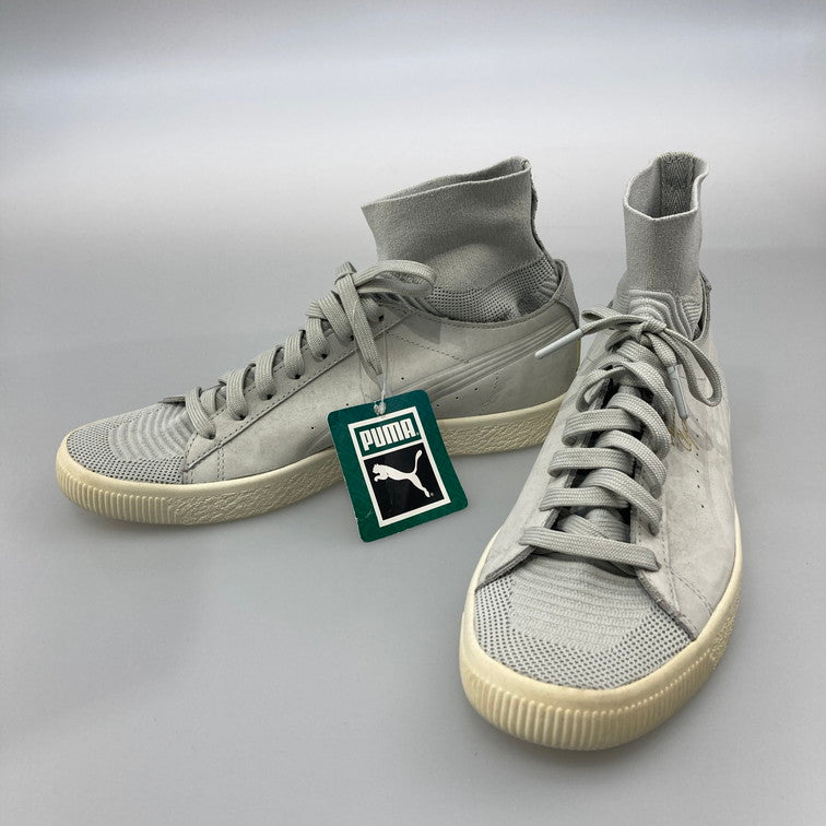 【中古品】【メンズ】 PUMA プーマ CLYDE SOCK SELECT 364573 03 スニーカー 本体のみ（箱なし） 162-251216-WA-05-iwa サイズ：26.5cm カラー：グレー 万代Net店