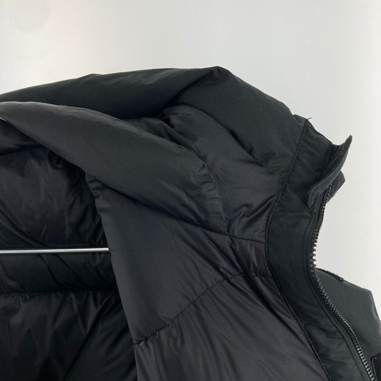 【中古品】【メンズ】 CAMP7 キャンプセブン キャンプセブン ダウンジャケット フードジャケット コート 厚手 防寒 147-250226-OR-03-iwa サイズ：L カラー：ブラック系 万代Net店