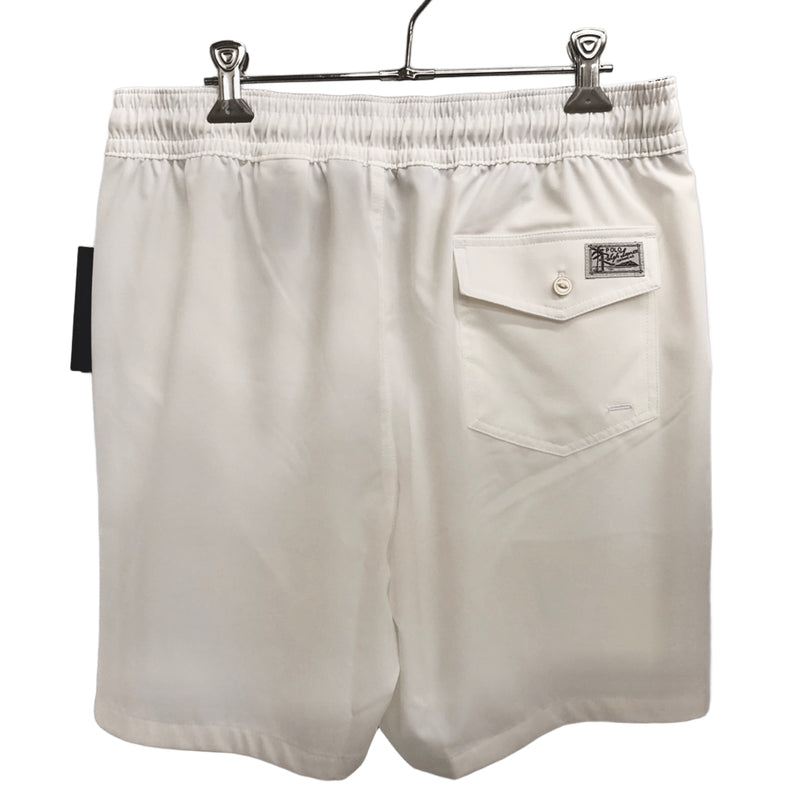 【中古美品】【メンズ】 POLO RALPH LAUREN ポロ・ラルフローレン トラベラースイムショーツ 水陸両用 ショートパンツ ボトムス 158-260615-rs-09-fur サイズ：M カラー：ホワイト 万代Net店