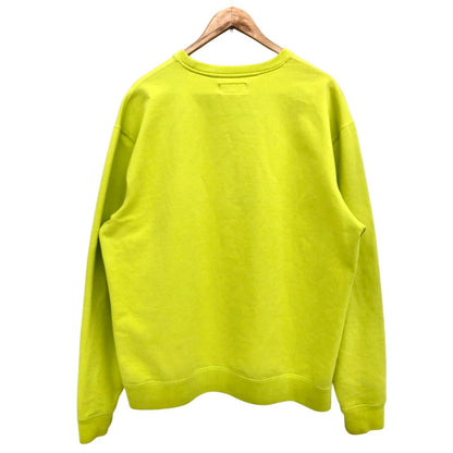 【現状渡し品】【メンズ】 Lafayette ラファイエット HIGH-VIS BOX LOGO CREWNECK SWEATSHIRT LA190702 ボックスロゴ クルーネック スウェット 長袖 トップス ストリート系 142-250306-rs-06-fur サイズ：XL カラー：ネオンイエロー 万代Net店