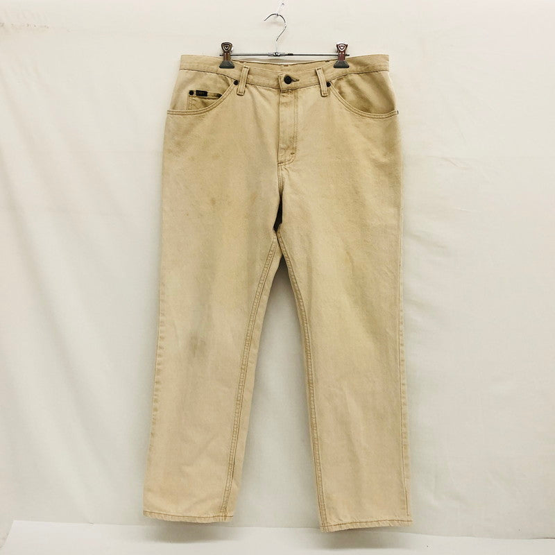 【現状渡し品】【メンズ】 Lee リー 00’s デニムパンツ ボトムス 157-250706-hn-04-fur サイズ：38×30 カラー：ベージュ 万代Net店