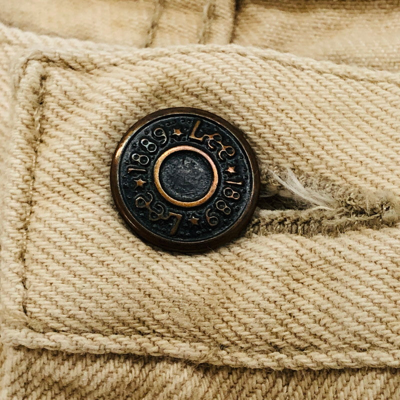 【現状渡し品】【メンズ】 Lee リー 00’s デニムパンツ ボトムス 157-250706-hn-04-fur サイズ：38×30 カラー：ベージュ 万代Net店