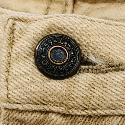 【現状渡し品】【メンズ】 Lee リー 00’s デニムパンツ ボトムス 157-250706-hn-04-fur サイズ：38×30 カラー：ベージュ 万代Net店