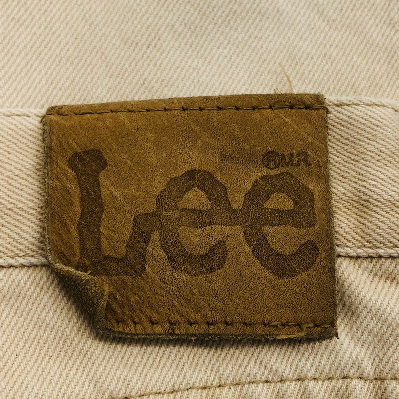 【現状渡し品】【メンズ】 Lee リー 00’s デニムパンツ ボトムス 157-250706-hn-04-fur サイズ：38×30 カラー：ベージュ 万代Net店