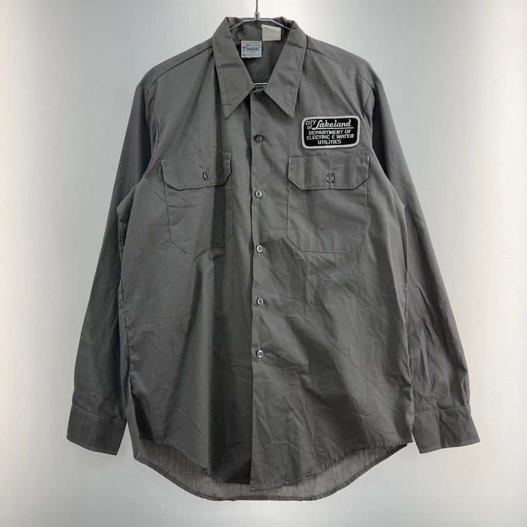 【中古品】【メンズ】 MARDAC ワークシャツ 146-260315-WA-06-iwa サイズ：M カラー：グレー 万代Net店