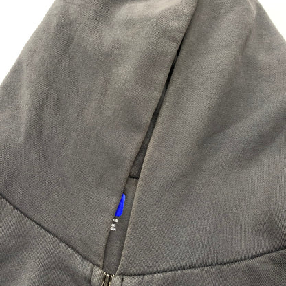 【中古品】【メンズ】 YEEZY GAP イージーギャップ 537322-00-1 DOUBLE FACE ZIP UP SWEAT HOODIE ダブル フェイス ジップアップ スウェット フーディー パーカー トップス 142-260921-kh-04-izu サイズ：XXL カラー：グレー 万代Net店
