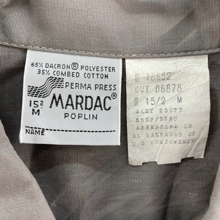 【中古品】【メンズ】 MARDAC ワークシャツ 146-260315-WA-06-iwa サイズ：M カラー：グレー 万代Net店