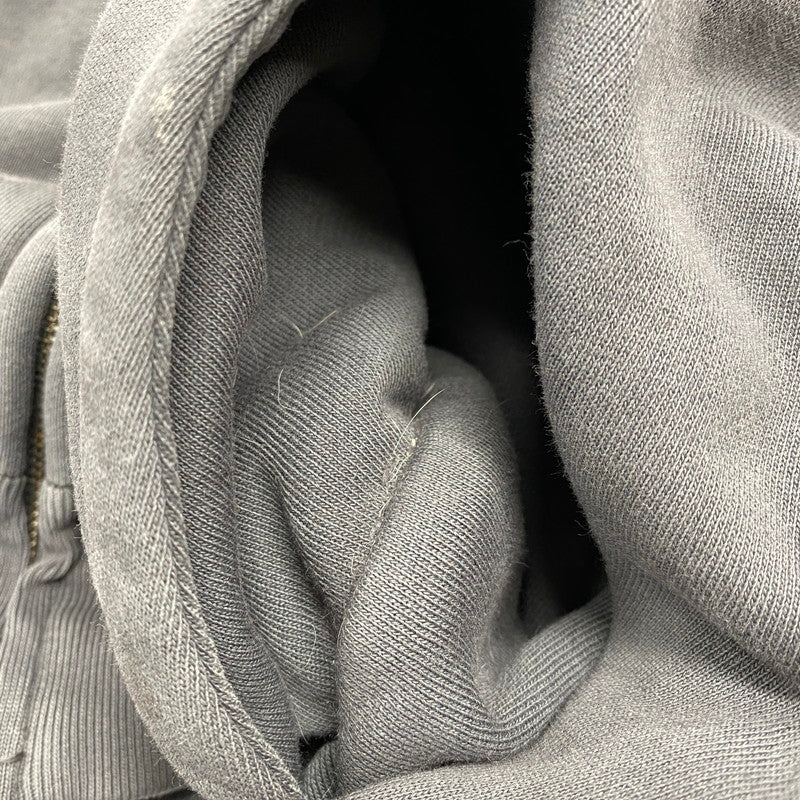 【中古品】【メンズ】 YEEZY GAP イージーギャップ 537322-00-1 DOUBLE FACE ZIP UP SWEAT HOODIE ダブル フェイス ジップアップ スウェット フーディー パーカー トップス 142-260921-kh-04-izu サイズ：XXL カラー：グレー 万代Net店