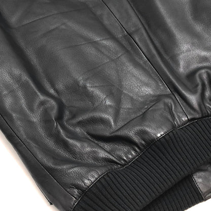 【中古品】【メンズ】 HUGO BOSS ヒューゴボス レザージャケット G-1 フライトジャケット ボア付き アウター 141-260318-rs-03-fur サイズ：44 カラー：ブラック 万代Net店