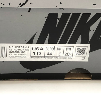 【中古品】【メンズ】 NIKE ナイキ AIR JORDAN 1 RETRO HIGH OG DZ5485-051 エア ジョーダン レトロ ハイ スニーカー シューズ 靴 160-260616-rs-03-fur サイズ：28.0cm US10 カラー：スモーキーグレー/ホワイト 万代Net店