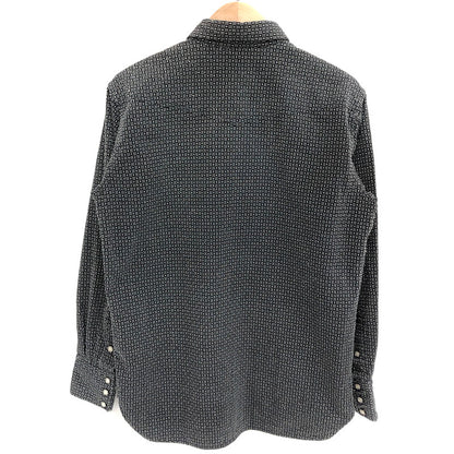 【中古品】【メンズ】 SUGAR CANE シュガーケーン ウエスタンシャツ SC20799 スナップボタン 長袖 トップス 東洋エンタープライズ 145-260318-rs-05-fur サイズ：M カラー：ブラック系 万代Net店