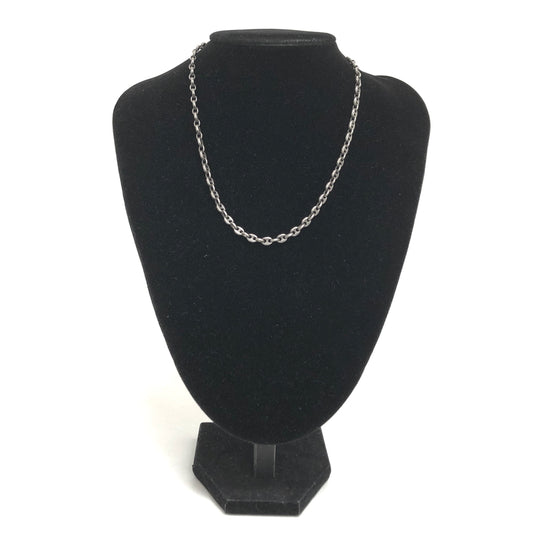 【中古品】【メンズ/レディース】 USED PUFFED CHAIN NECKLACE イタリア製 チェーンネックレス シルバー 925 アクセサリー 192-260831-rs-02-fur カラー：シルバー 万代Net店