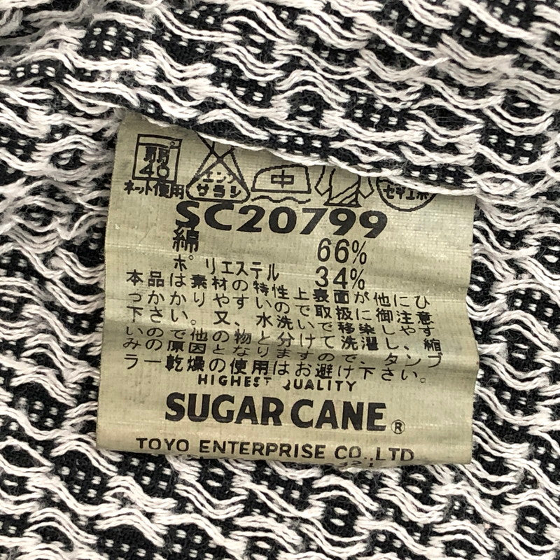 【中古品】【メンズ】 SUGAR CANE シュガーケーン ウエスタンシャツ SC20799 スナップボタン 長袖 トップス 東洋エンタープライズ 145-260318-rs-05-fur サイズ：M カラー：ブラック系 万代Net店