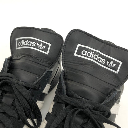 【中古品】【メンズ】 adidas × SHUKYU × E-WAX アディダス シュウキュウ イーワックス HANDBALL SPEZIAL HP6695 ハンドボール スペツィアル スニーカー シューズ 靴 161-260831-rs-03-fur サイズ：26.5cm US8 1/2 カラー：ブラック 万代Net店