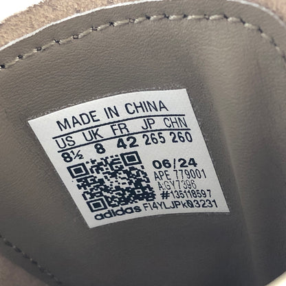 【現状渡し品】【メンズ】 adidas アディダス TOBACCO GY7396 タバコ スニーカー シューズ 靴 161-260831-rs-04-fur サイズ：26.5cm US8 1/2 カラー：ベージュ系 万代Net店
