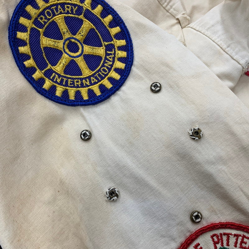 【現状渡し品】【メンズ】 PACIFIC ATHLETIC COMPANY NYNCO ZIP PATCH SWING TOP NYNCOジップ パッチ スイングトップ ジャケット アウター 146-260501-kh-22-izu カラー：ベージュ 万代Net店