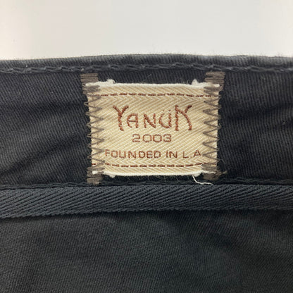 【中古品】【メンズ】 YANUK ヤヌーク 57292006 WORK PANTS 151-260315-WA-10-iwa サイズ：M カラー：ブラック 万代Net店
