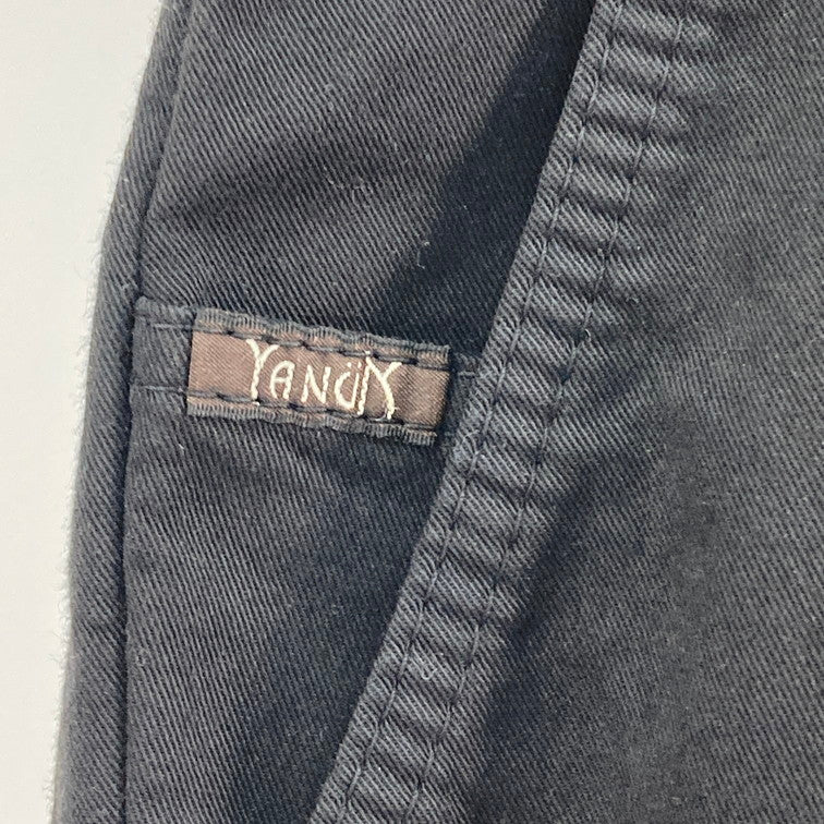 【中古品】【メンズ】 YANUK ヤヌーク 57292006 WORK PANTS 151-260315-WA-10-iwa サイズ：M カラー：ブラック 万代Net店