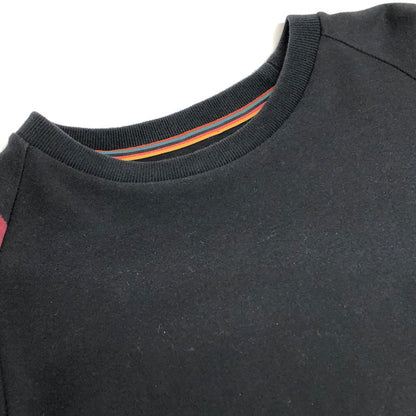 【ジャンク品】【メンズ】 Paul Smith ポール・スミス Big Logo Sweat 293520 560T ビッグロゴスウェット トレーナー 長袖 トップス 141-260318-rs-07-fur サイズ：L カラー：ブラック 万代Net店