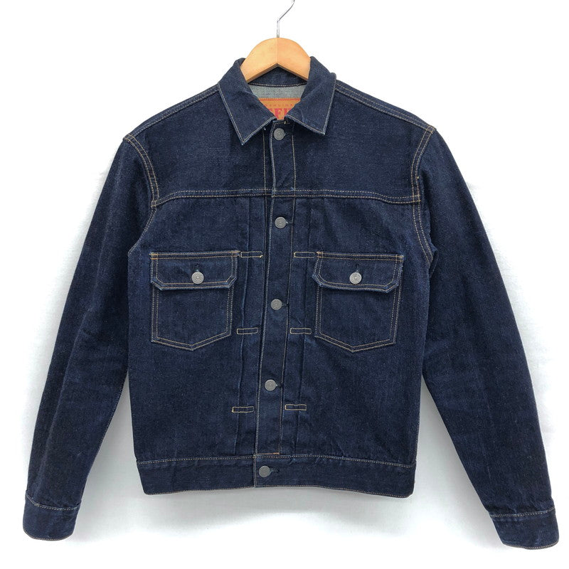 【中古品】【メンズ】 THE FLAT HEAD ザフラットヘッド DENIM JACKET 6002W デニムジャケット Gジャン アウター アメカジ系 145-241108-rs-05-fur サイズ：38 カラー：インディゴ 万代Net店