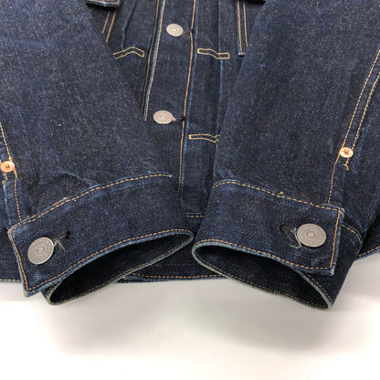 【中古品】【メンズ】 THE FLAT HEAD ザフラットヘッド DENIM JACKET 6002W デニムジャケット Gジャン アウター アメカジ系 145-241108-rs-05-fur サイズ：38 カラー：インディゴ 万代Net店