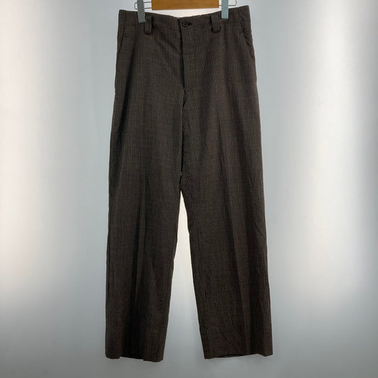 【中古品】【メンズ】 PEYTON PLACE FOR MEN 35-04-PC41 STRIPED WOOL SLACKS スラックス ストライプ 157-260315-WA-12-iwa サイズ：L カラー：ブラウン 万代Net店