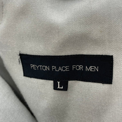 【中古品】【メンズ】 PEYTON PLACE FOR MEN 35-04-PC41 STRIPED WOOL SLACKS スラックス ストライプ 157-260315-WA-12-iwa サイズ：L カラー：ブラウン 万代Net店