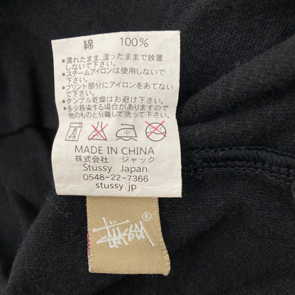 【中古品】【メンズ/レディース】 STUSSY ステューシー S TEE Tシャツ 半袖 142-250228-OR-01-iwa サイズ：S カラー：ブラック系 万代Net店