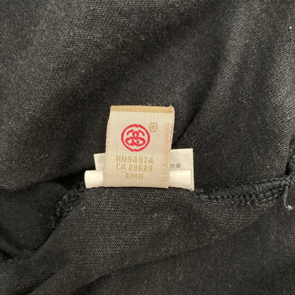 【中古品】【メンズ/レディース】 STUSSY ステューシー S TEE Tシャツ 半袖 142-250228-OR-01-iwa サイズ：S カラー：ブラック系 万代Net店