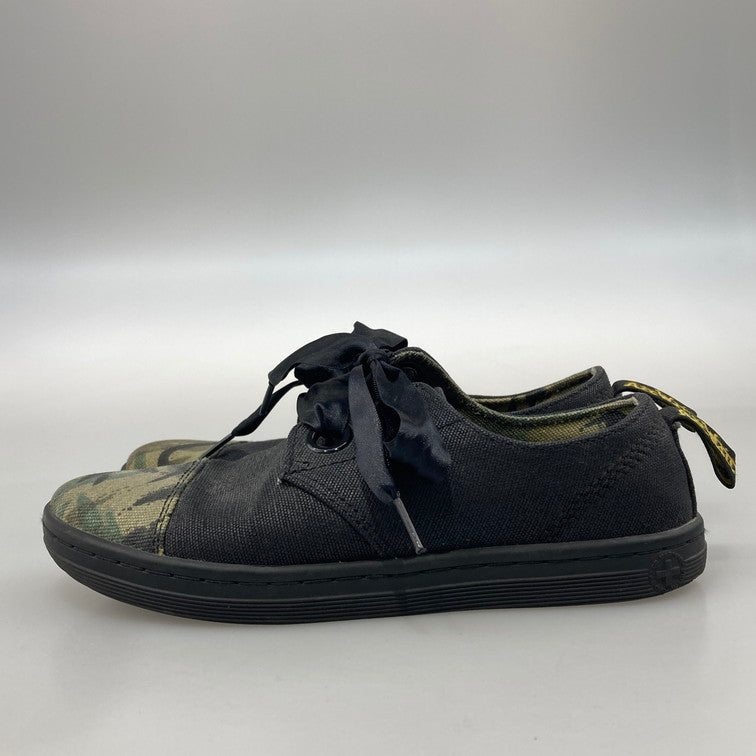 【中古品】【レディース】 Dr.Martens ドクターマーチン スニーカー 本体のみ（箱なし） 166-251210-WA-03-iwa サイズ：UK 4 カラー：ブラック 迷彩 万代Net店