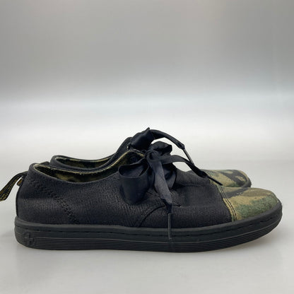 【中古品】【レディース】 Dr.Martens ドクターマーチン スニーカー 本体のみ（箱なし） 166-251210-WA-03-iwa サイズ：UK 4 カラー：ブラック 迷彩 万代Net店