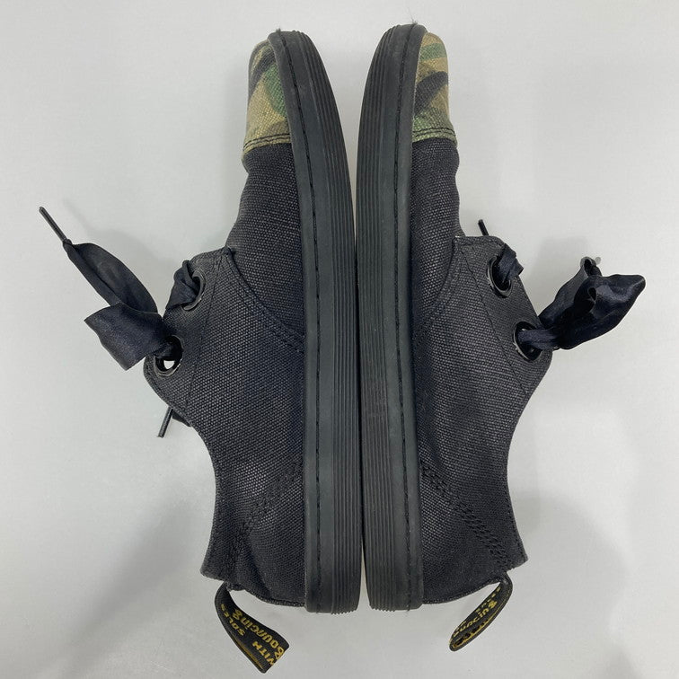 【中古品】【レディース】 Dr.Martens ドクターマーチン スニーカー 本体のみ（箱なし） 166-251210-WA-03-iwa サイズ：UK 4 カラー：ブラック 迷彩 万代Net店