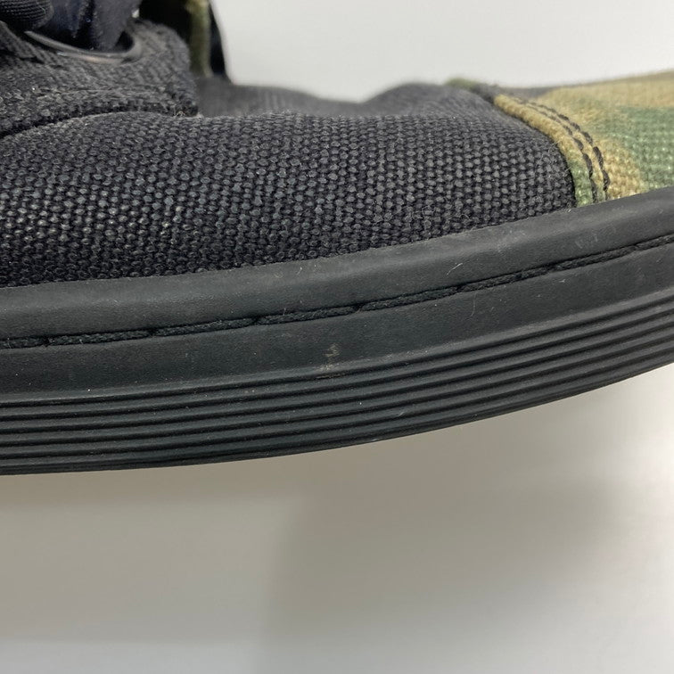 【中古品】【レディース】 Dr.Martens ドクターマーチン スニーカー 本体のみ（箱なし） 166-251210-WA-03-iwa サイズ：UK 4 カラー：ブラック 迷彩 万代Net店