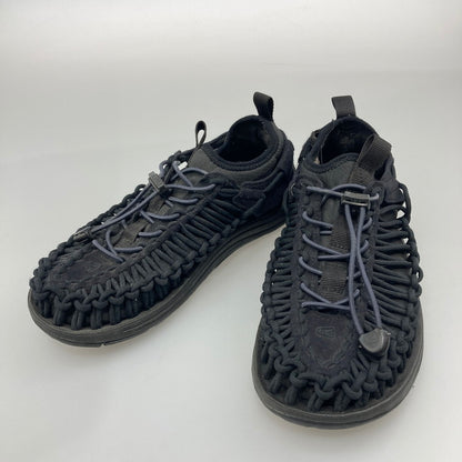 【現状渡し品】【レディース】 KEEN キーン 010717 サンダル 靴 本体のみ（箱なし） 163-251210-WA-04-iwa サイズ：23.5cm カラー：ブラック 万代Net店