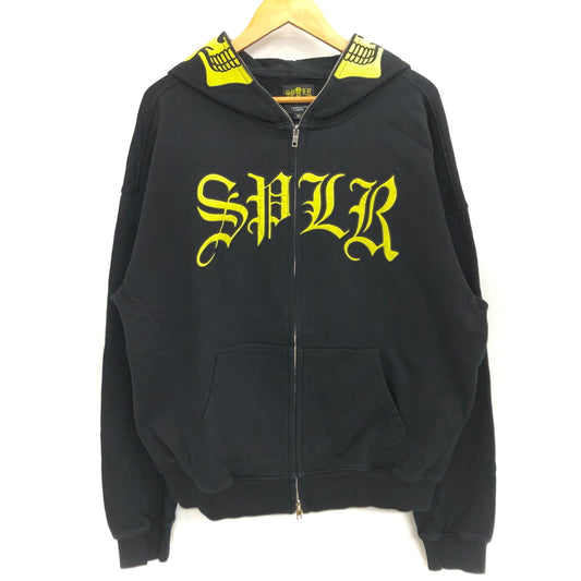 【中古品】【メンズ】 SUPPLIER × ECOSYS サプライヤー エコシス FULL ZIP HOODIE フルジップフーディ パーカー 長袖 トップス 142-260831-rs-07-fur サイズ：M カラー：ブラック 万代Net店