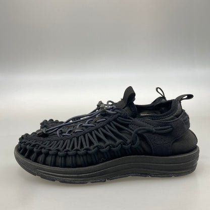 【現状渡し品】【レディース】 KEEN キーン 010717 サンダル 靴 本体のみ（箱なし） 163-251210-WA-04-iwa サイズ：23.5cm カラー：ブラック 万代Net店