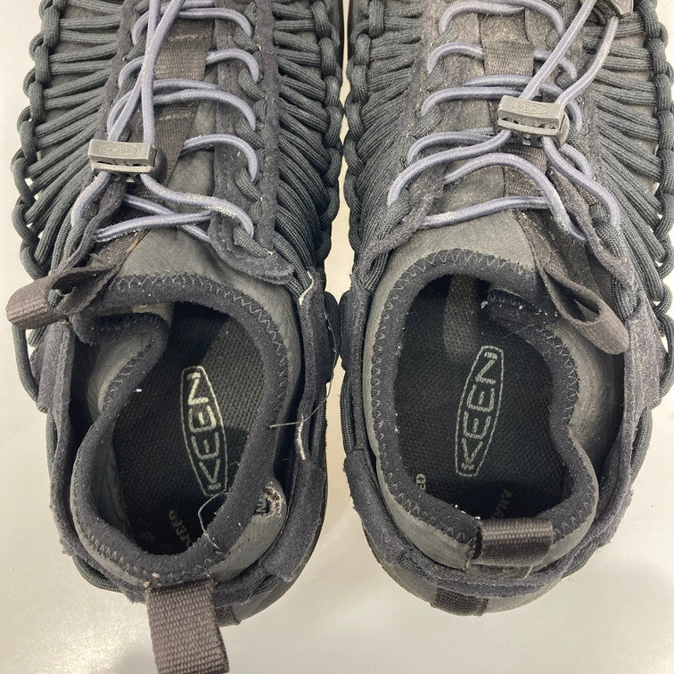 【現状渡し品】【レディース】 KEEN キーン 010717 サンダル 靴 本体のみ（箱なし） 163-251210-WA-04-iwa サイズ：23.5cm カラー：ブラック 万代Net店