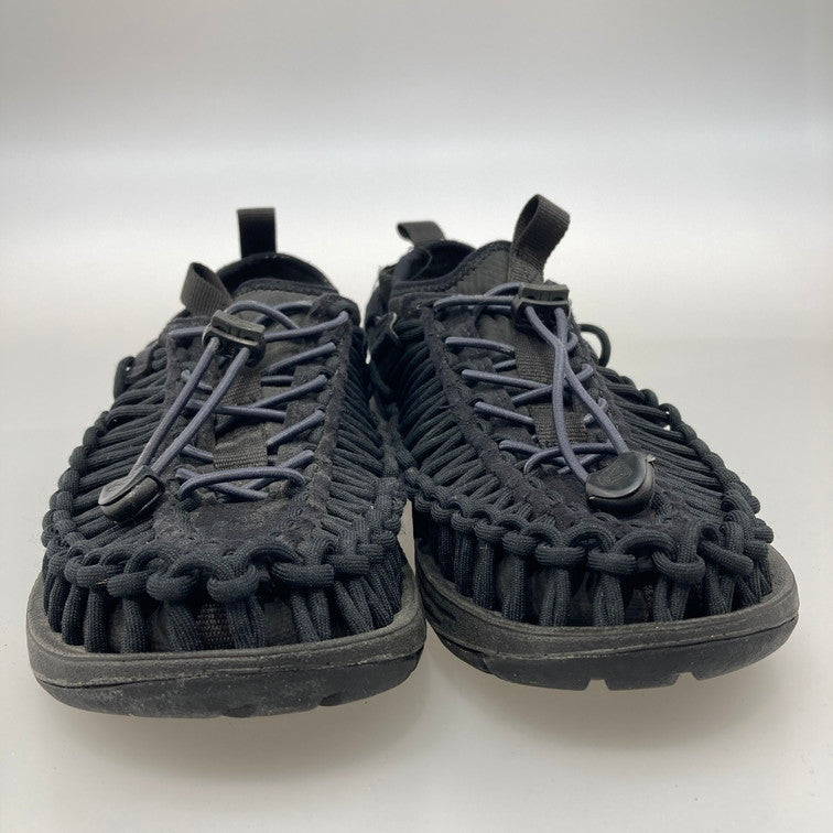 【現状渡し品】【レディース】 KEEN キーン 010717 サンダル 靴 本体のみ（箱なし） 163-251210-WA-04-iwa サイズ：23.5cm カラー：ブラック 万代Net店