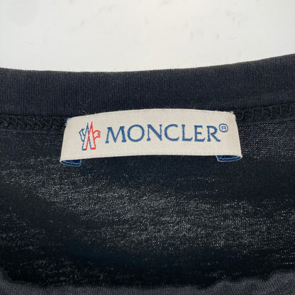 【中古品】【メンズ/レディース】 MONCLER モンクレール MAGLIA T-SHIRT Tシャツ E20918032500 8390Y 141-250228-OR-06-iwa サイズ：S カラー：ブラック系 万代Net店