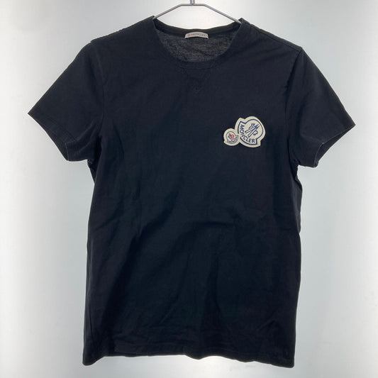 【中古品】【メンズ/レディース】 MONCLER モンクレール MAGLIA T-SHIRT Tシャツ E20918032500 8390Y 141-250228-OR-06-iwa サイズ：S カラー：ブラック系 万代Net店