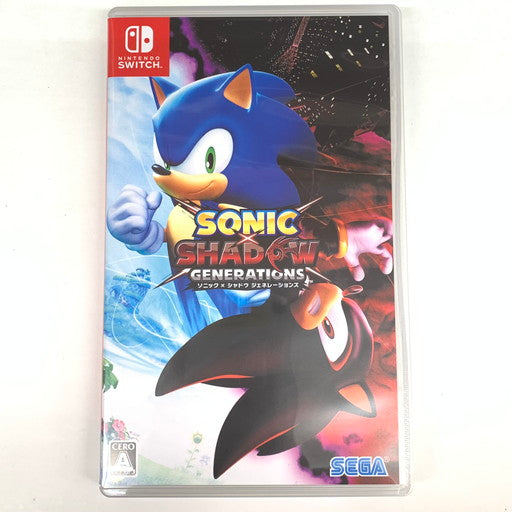 【中古品】 ソニック × シャドウ ジェネレーションズ - Switch 029-260430-mo-10-fur 万代Net店