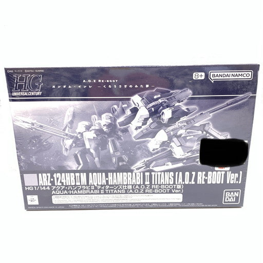 【中古美品】 HG 1/144 アクア・ハンブラビⅡ ティターンズ仕様 A.O.Z RE-BOOT ガンダム・インレ くろうさぎのみた夢 プレバン限定 058-260929-mo-09-fur 万代Net店
