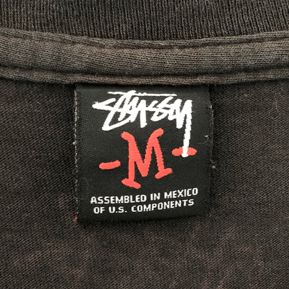 【現状渡し品】【メンズ】 STUSSY ステューシー 00S TOUGHER THAN TOUGH S/S TEE メキシコ製 半袖 Tシャツ プリント トップス 古着 ヴィンテージ 146-260901-rs-02-fur サイズ：M カラー：ブラック 万代Net店