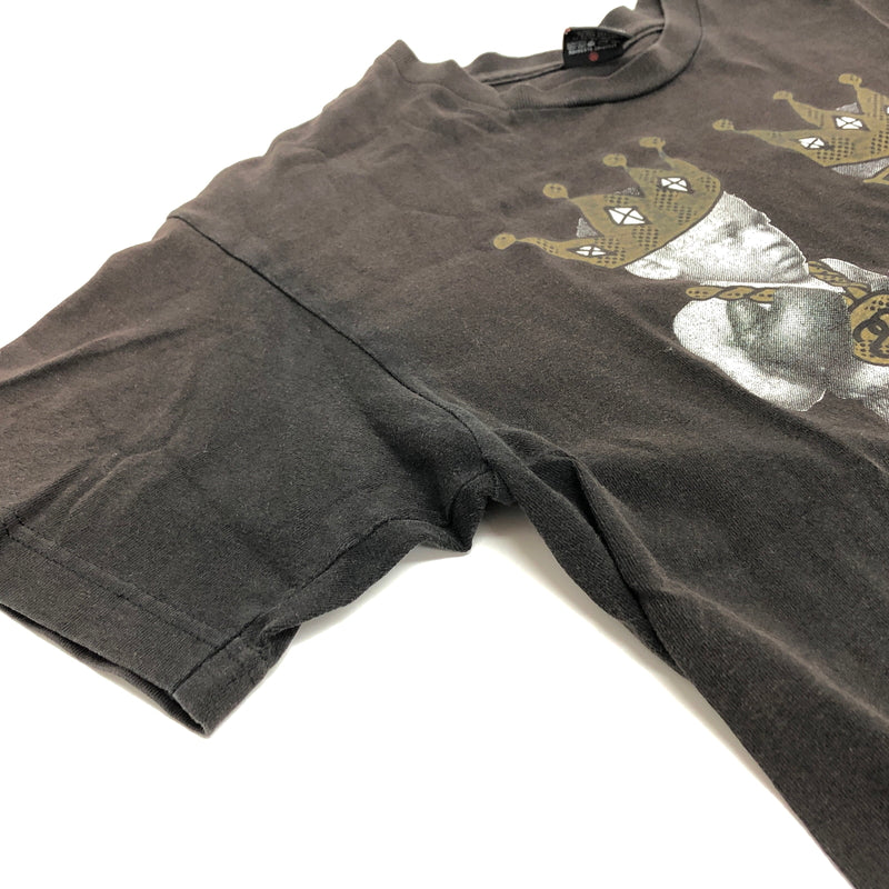 【現状渡し品】【メンズ】 STUSSY ステューシー 00S TOUGHER THAN TOUGH S/S TEE メキシコ製 半袖 Tシャツ プリント トップス 古着 ヴィンテージ 146-260901-rs-02-fur サイズ：M カラー：ブラック 万代Net店