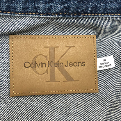 【中古品】【メンズ】 CALVIN KLEIN カルバンクライン 90S DENIM JACKET 40EM719 パシフィコトラッカー デニムジャケット アウター 古着 141-260901-rs-03-fur サイズ：M カラー：インディゴ 万代Net店