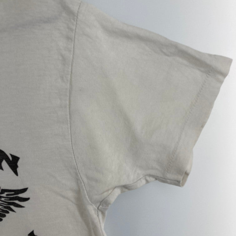 【中古品】【メンズ】 HARLEY DAVIDSON ハーレーダビッドソン ROCKY MOUNTAIN スカルウイング 80S 1982 Tシャツ 146-260226-SY-03-iwa サイズ：XS～S程度 カラー：ホワイト系 万代Net店