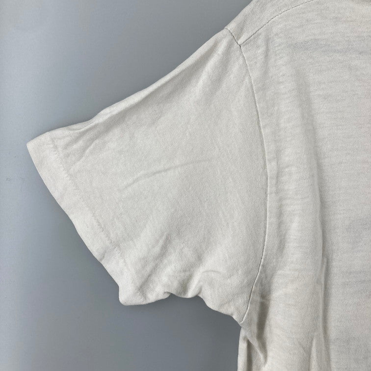 【中古品】【メンズ】 HARLEY DAVIDSON ハーレーダビッドソン ROCKY MOUNTAIN スカルウイング 80S 1982 Tシャツ 146-260226-SY-03-iwa サイズ：XS～S程度 カラー：ホワイト系 万代Net店