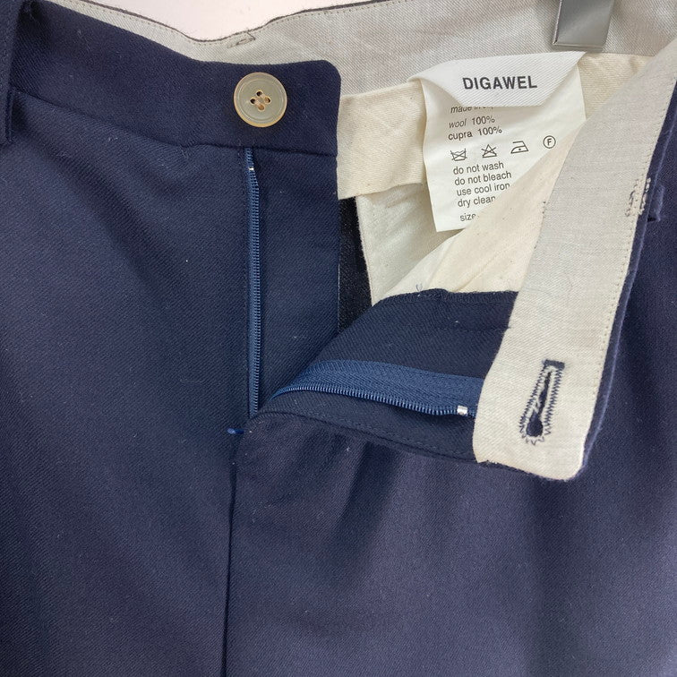 【中古品】【メンズ】 DIGAWEL ディガウェル COLOR SWITCH PANTS 151-260319-WA-01-iwa カラー：ネイビー グレー 万代Net店